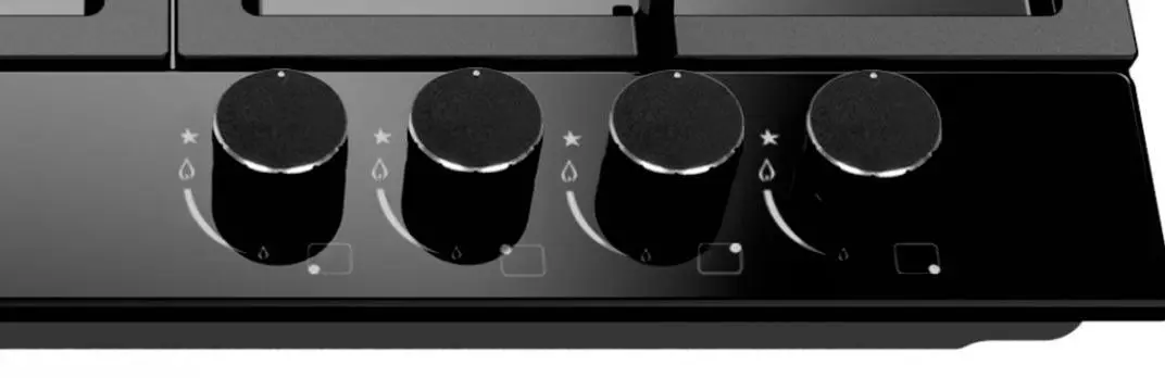 Plita de gaz incorporabila Samus PSG-64SMB1 (Black) - 2