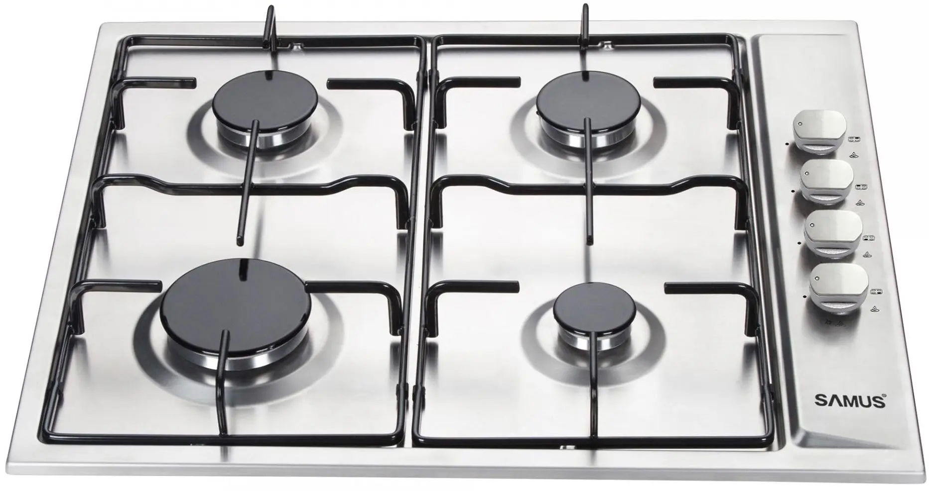 Plita de gaz incorporabila Samus PSG-64SX (Inox)