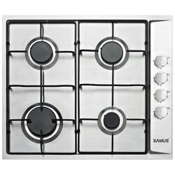Plita de gaz incorporabila Samus PSG-64SX (Inox)