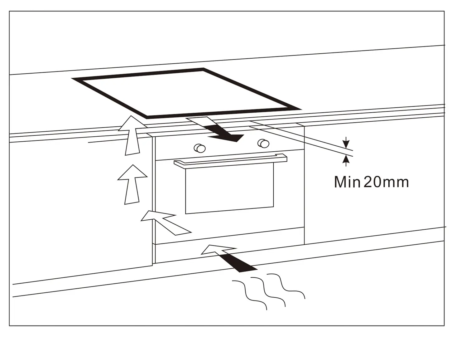 Plita incorporabila cu inductie Samus PSI-64BMG10 (Black)