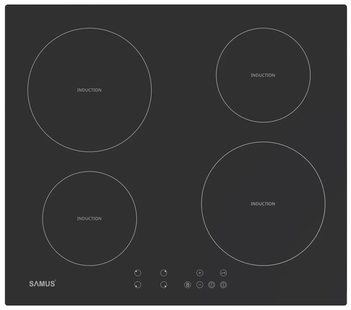 Plita incorporabila cu inductie Samus PSI-64BMG10 (Black)