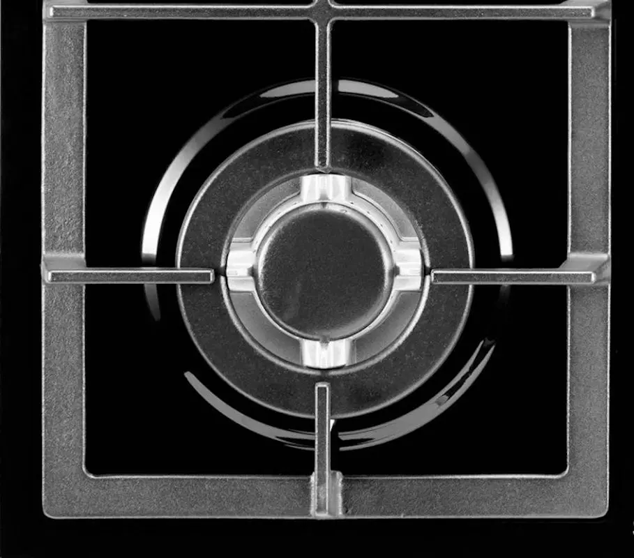 Plita incorporabila combinata Samus PSGE-63SB1 (Black)