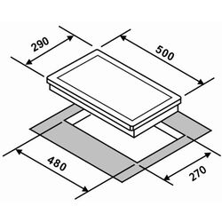 Plita electrica incorporabila Samus PSE-32SX (Inox) Thumb