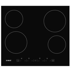 Plita electrica incorporabila Samus PSVE-64BG3 (Black)