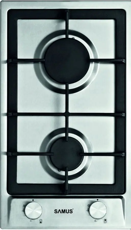 Aragaz incorporabil Samus PSG-32SX (Inox)