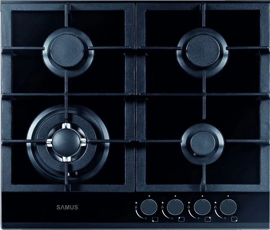 Aragaz incorporabil Samus PSG-64SG1 (Black)