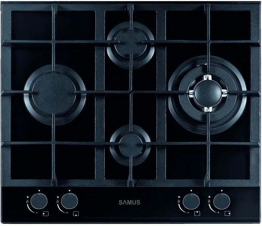 Aragaz incorporabil Samus PSG-64SG2 (Black)