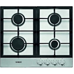 Aragaz incorporabil Samus PSG-64SX3 (Inox)