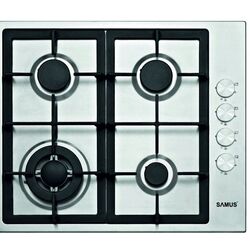 Aragaz incorporabil Samus PSG-64SX4 (Inox)