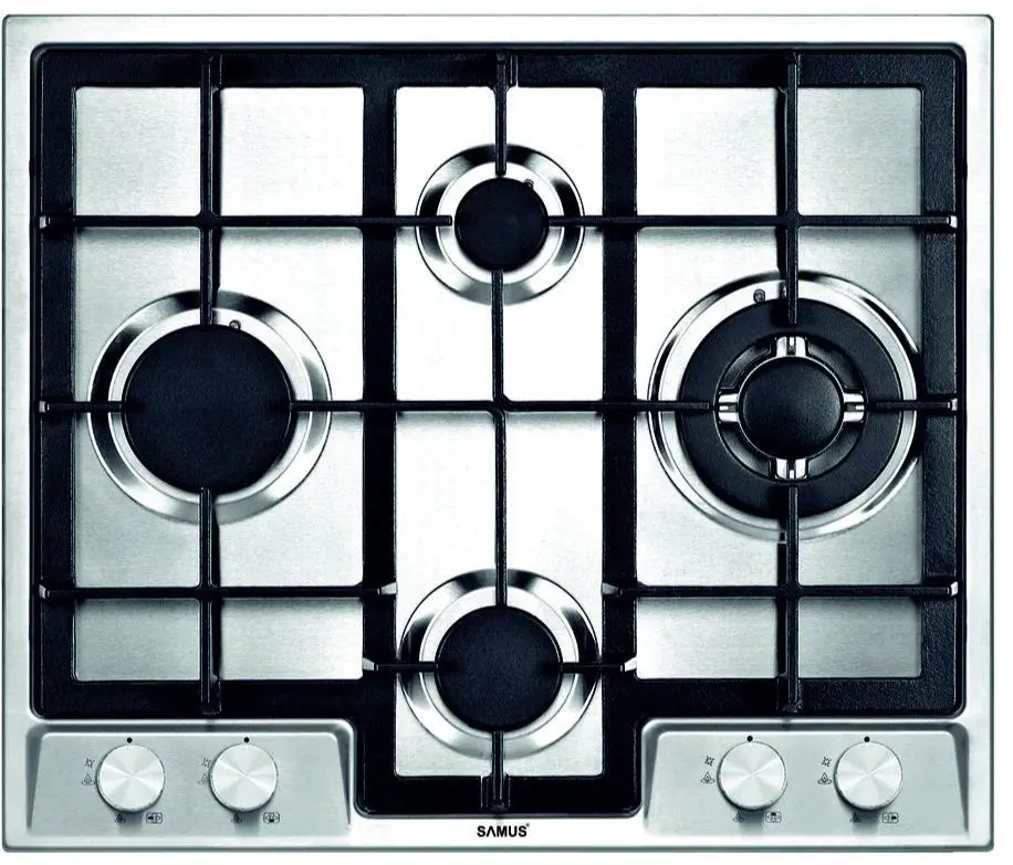 Встраиваемая варочная газовая панель Samus PSG-64SX5 (Inox)