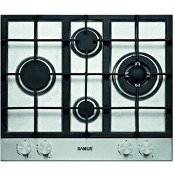 Aragaz incorporabil Samus PSG-64SX6 (Inox)