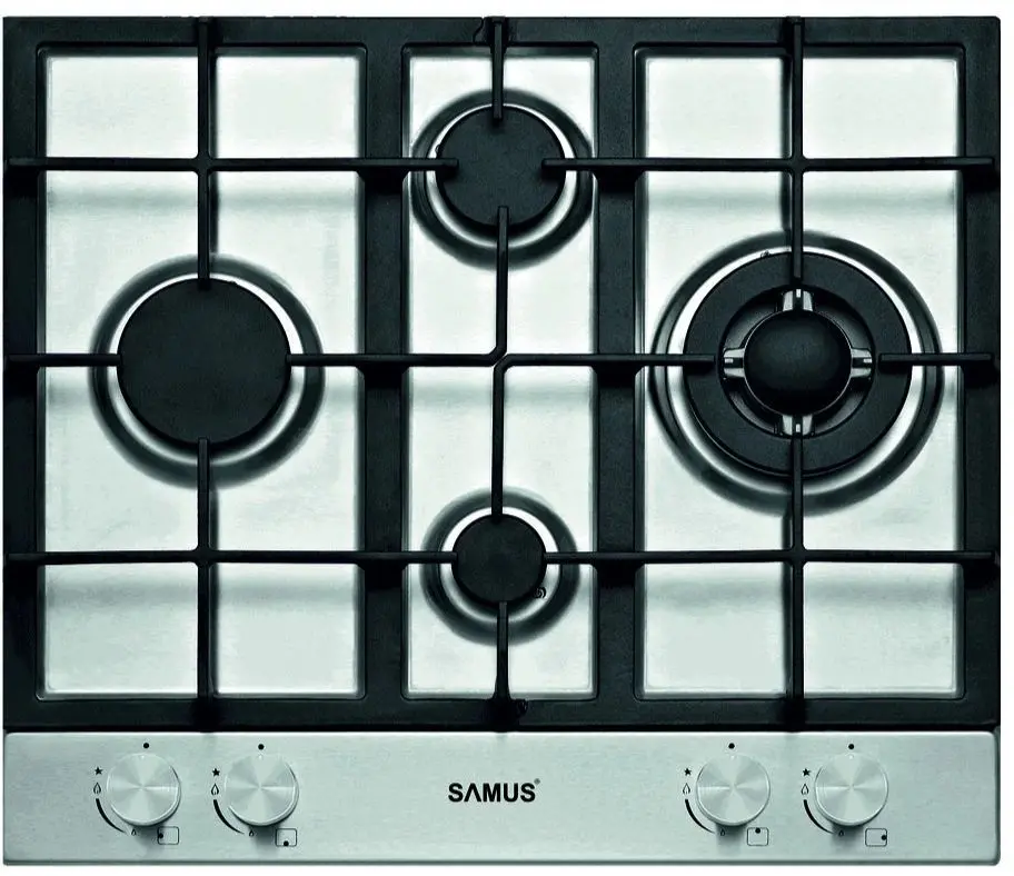 Aragaz incorporabil Samus PSG-64SX6 (Inox)