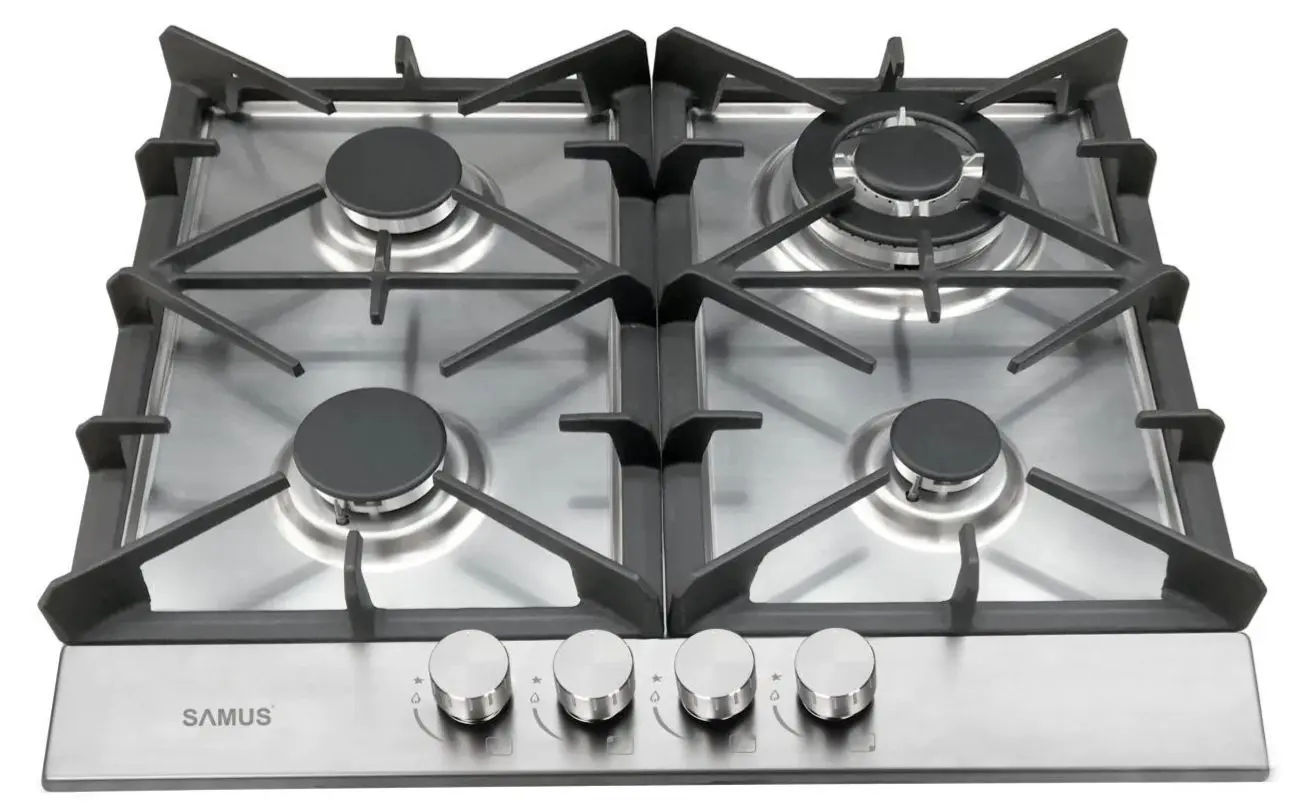 Aragaz incorporabil Samus PSG-64SX7 (Inox)