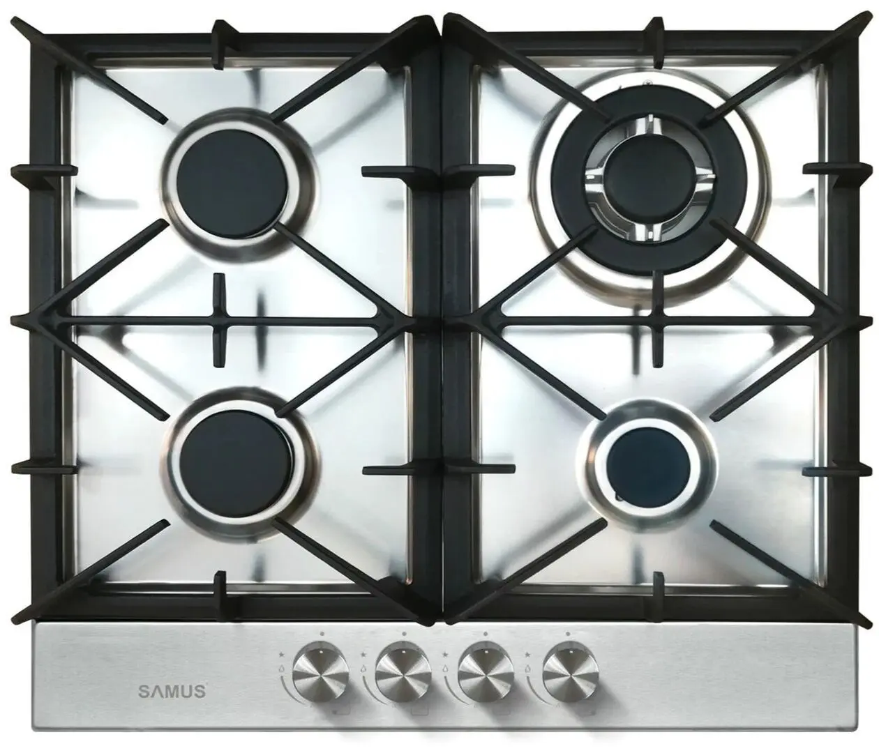 Aragaz incorporabil Samus PSG-64SX7 (Inox)