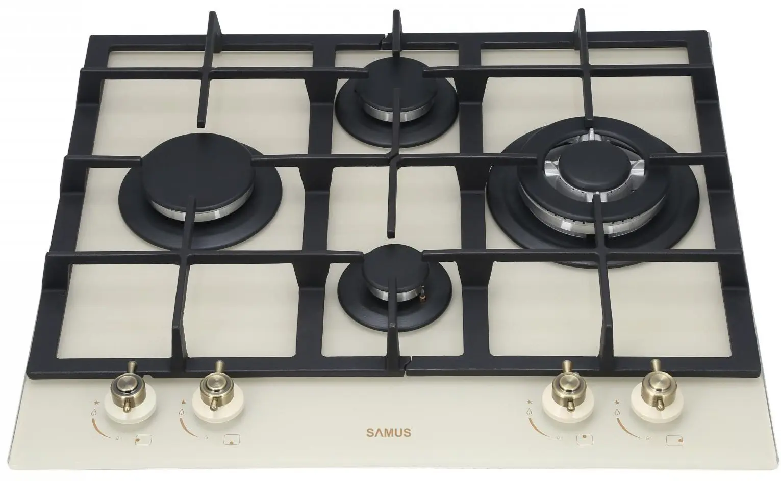 Aragaz incorporabil Samus PSG-64VG1 (Bej)