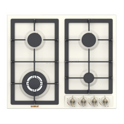 Plita incorporabila pe gaz Samus PSG-64VS2 (Beige)