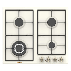 Aragaz incorporabil Samus PSG-64VS3 (Beige)