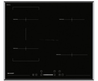 Plita inductiva incorporabila Sharp KH-6I27CS00 (Black)