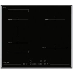Plita incorporabila cu inductie Sharp KH-6I27NS0I-EU (Black)