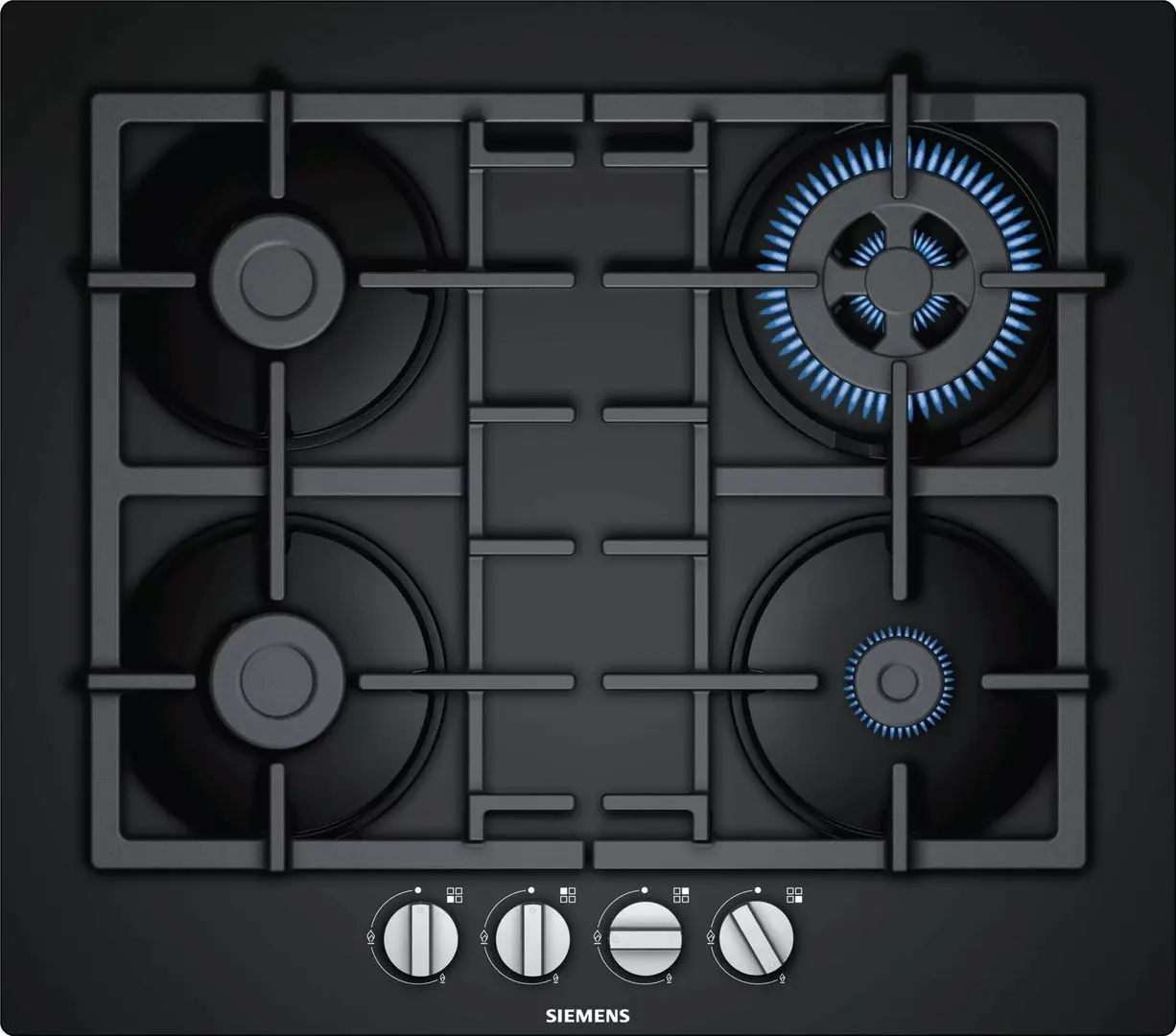 Aragaz incorporabil Siemens iQ300 EN6B6HB90 (Black)