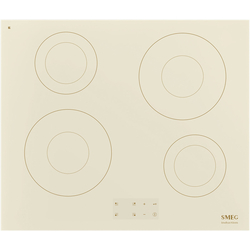 Plita incorporabila cu inductie Smeg SI2641DP (Cream)