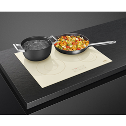 Встраиваемая индукционная варочная панель Smeg SI2641DP (Cream) Thumb