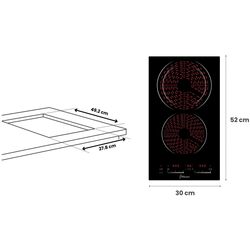 Plita electrica incorporabila Starcrest SEH-32S8 (Black) Thumb