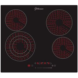 Plita electrica incorporabila Starcrest SEH-62S3 (Black)