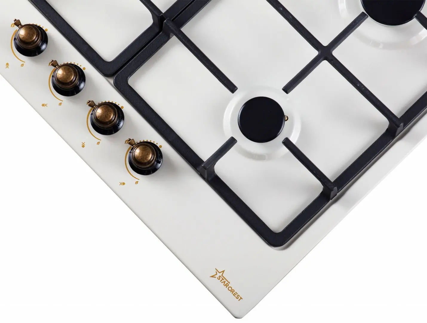 Plita de gaz incorporabila Starcrest SGH-4080CR (Cream)