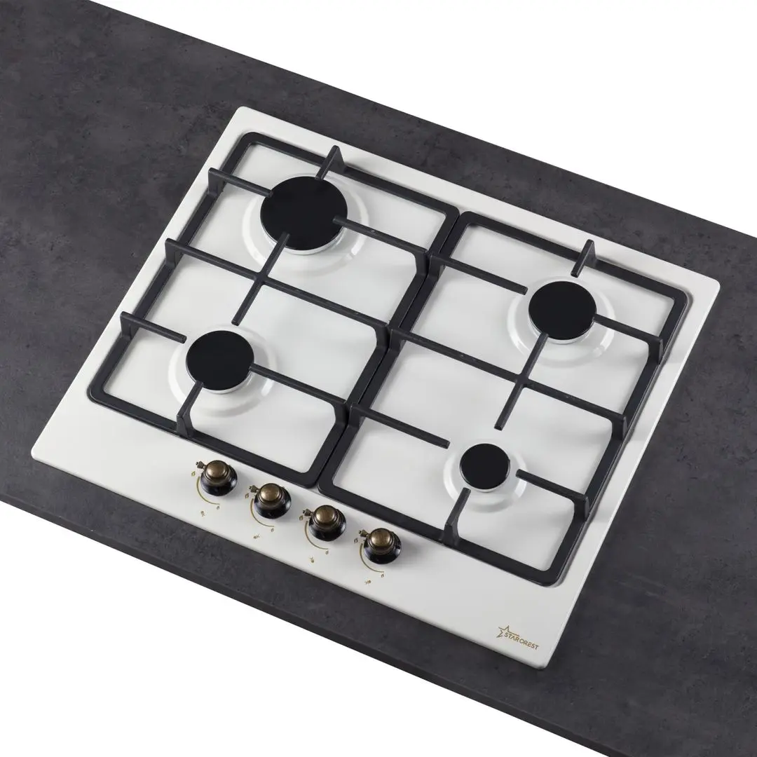 Plita de gaz incorporabila Starcrest SGH-4080CR (Cream)