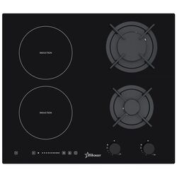 Plita incorporabila combinata Starcrest SIH-HM9066 (Black)