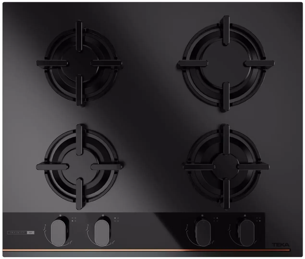 Plita de gaz incorporabila Teka GBC 64-G1 GBC BM (Black)