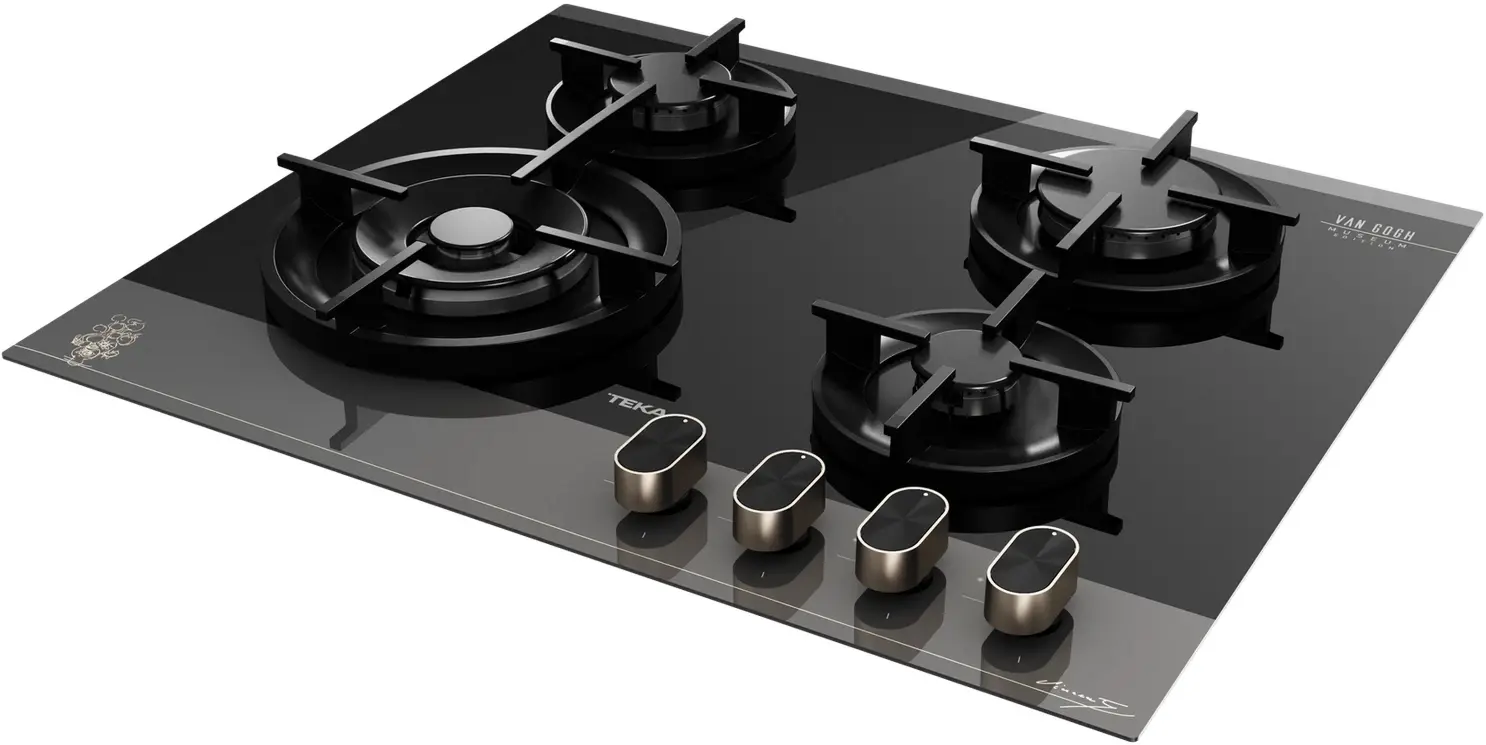 Plita de gaz incorporabila Teka Van Gogh GBC 64 VB VG (Black)