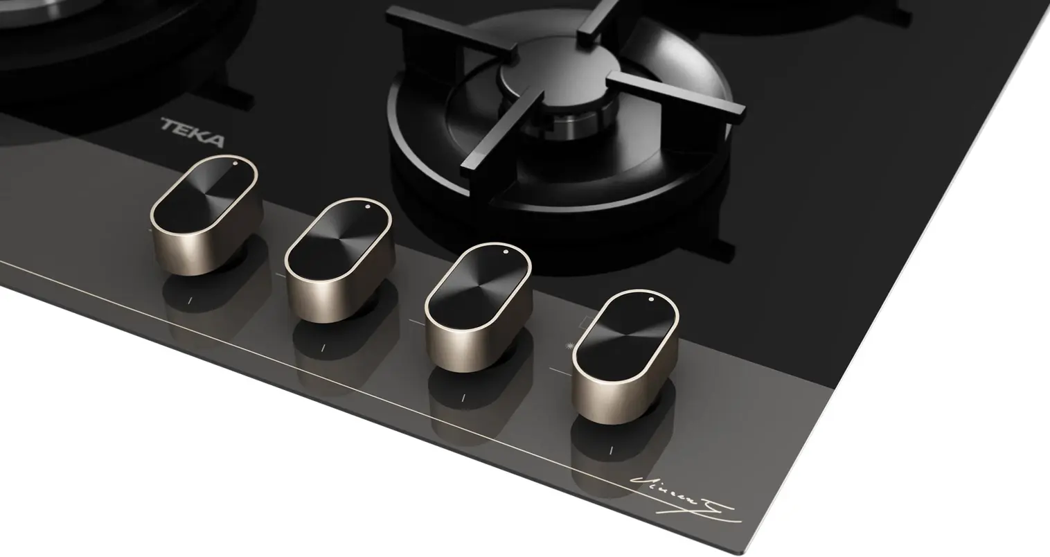 Plita de gaz incorporabila Teka Van Gogh GBC 64 VB VG (Black)