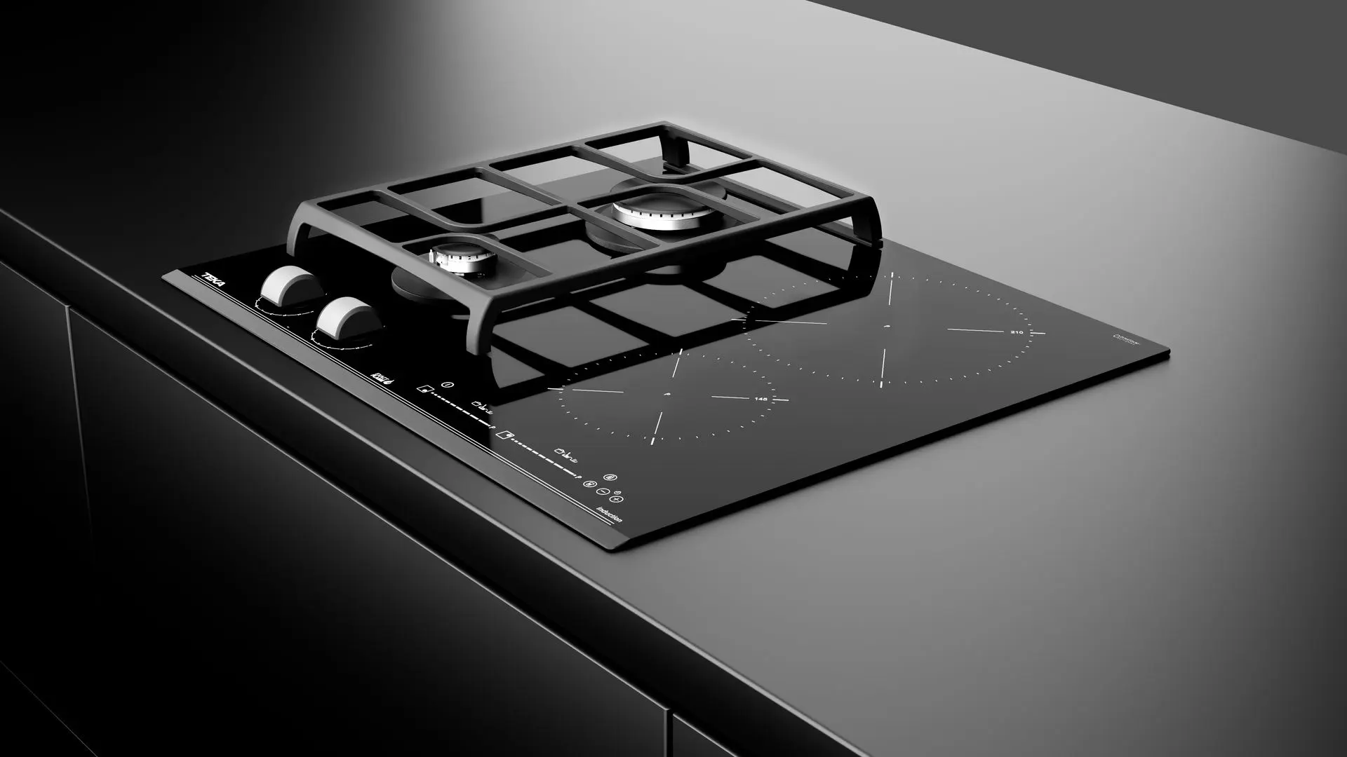 Aragaz incorporabil combinat Teka JZC 64322 ABC (Black)