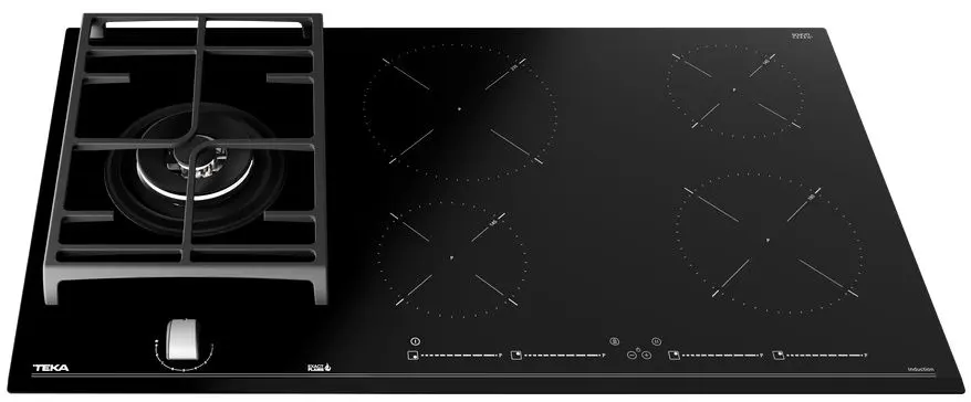 Встраиваемая комбинированная варочная панель Teka JZC 95314 ABN (Black)
