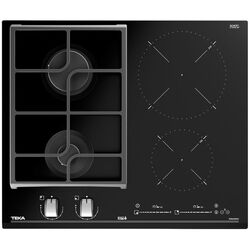 Plita combinata incorporabila Teka Maestro Hybrid JZC 64322 ABN (Black)