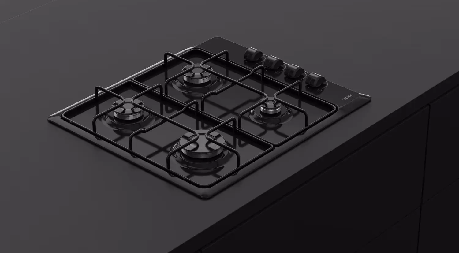 Plita de gaz incorporabila Teka HLX 640 KBC0E BK (Black)