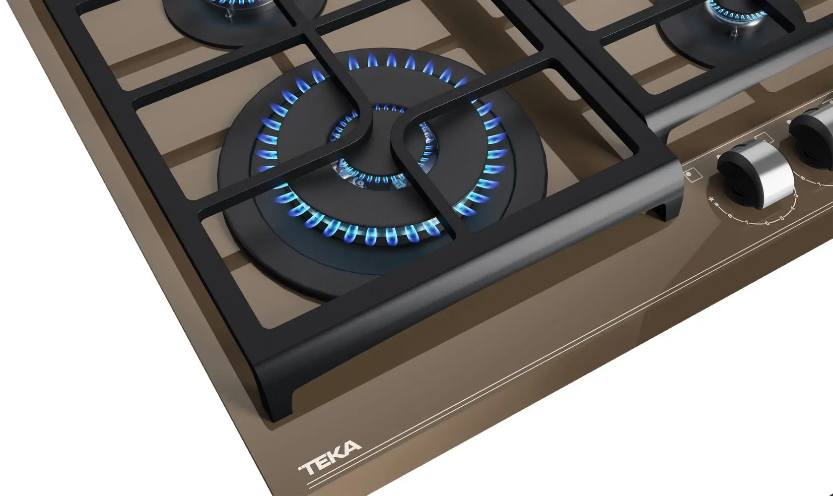 Встраиваемая варочная газовая панель Teka GZC 64320 LB (Brown)