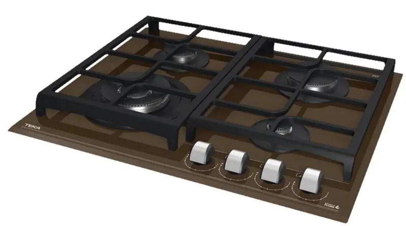 Встраиваемая варочная газовая панель Teka GZC 64320 LB (Brown)