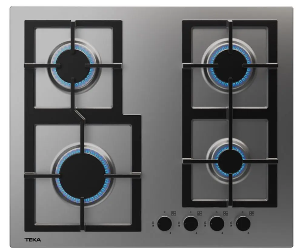 Aragaz incorporabil Teka Total EFX 60.1 4G AI AL CI (Inox)