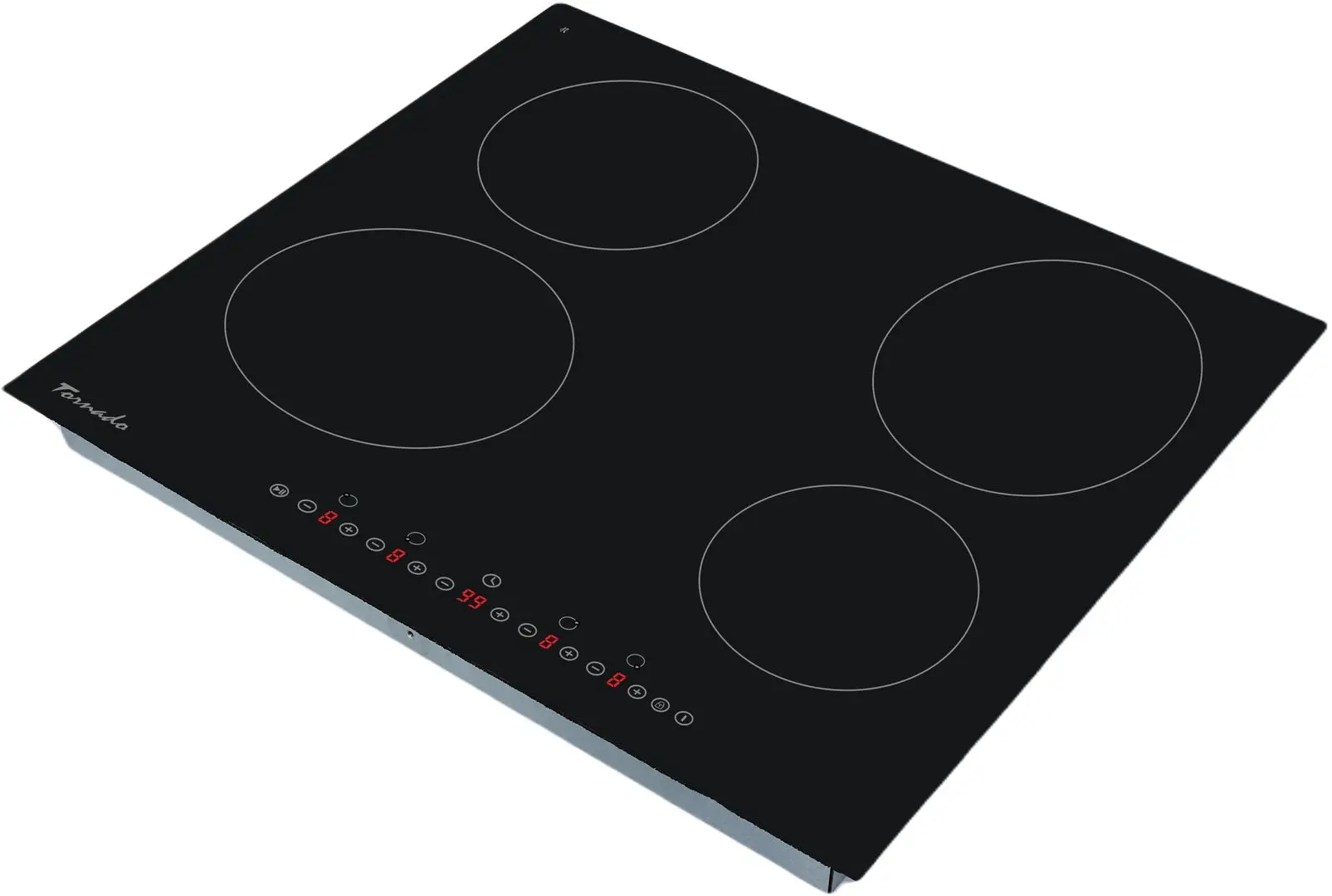 Plita electrica incorporabila Tornado GTR-604NN (Black)