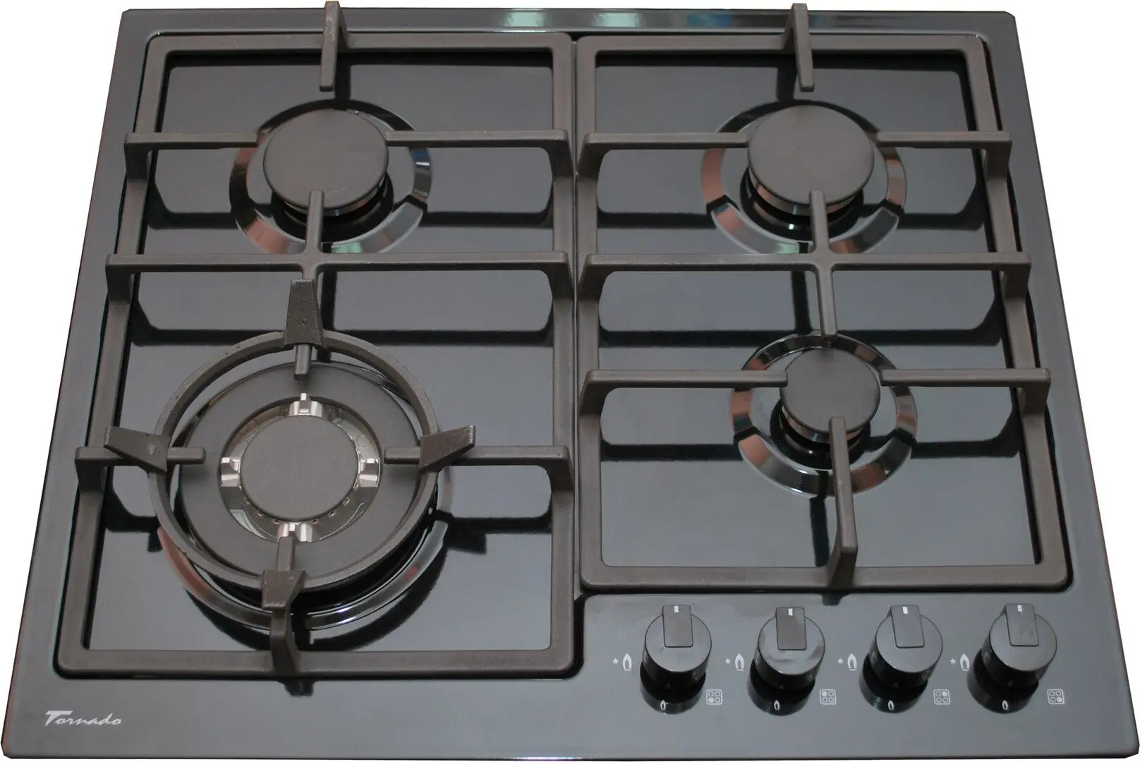 Встраиваемая газовая варочная панель Tornado EN-6500 (Black)