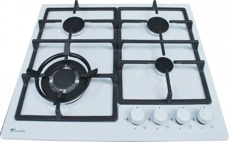 Plita de gaz incorporabila Tornado EN-6500 (White)
