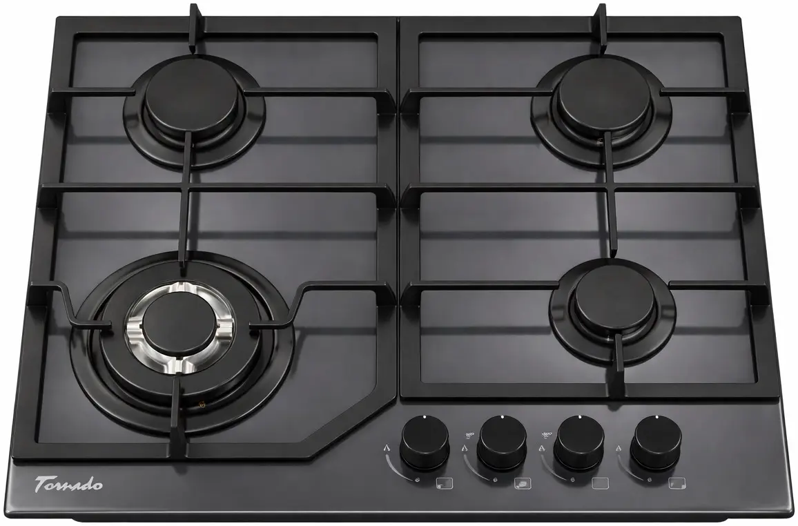 Plita incorporabila pe gaz Tornado TR4033 SBF HM GR (Grey) - 2