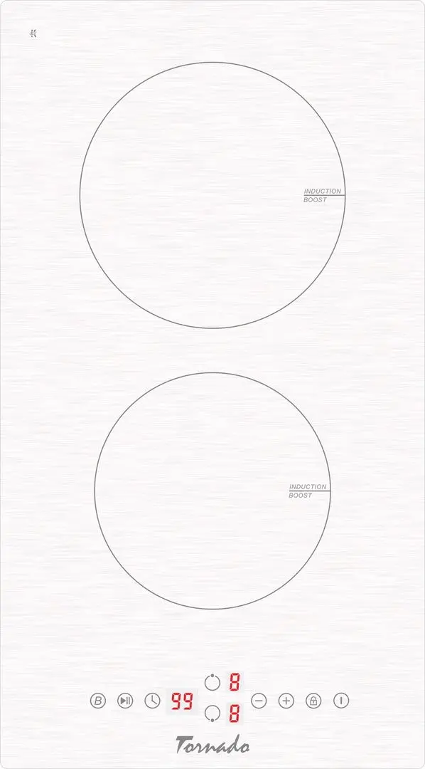 Plita incorporabila cu inductie Tornado GTR300NLP (White)