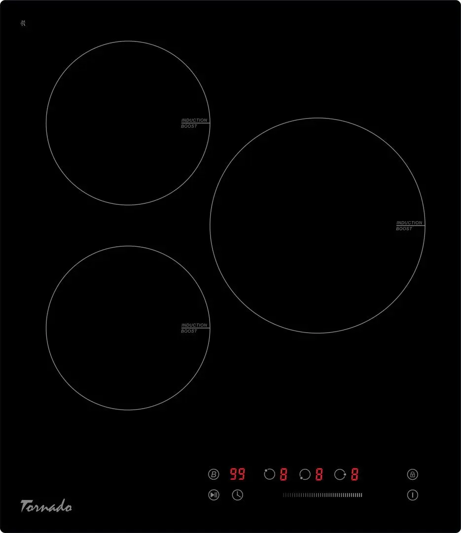 Plita incorporabila cu inductie Tornado GTR450NLP (Black)
