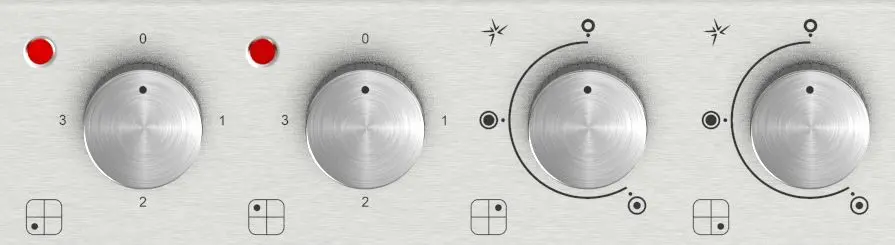 Встраиваемая комбинированная варочная панель Tornado BRD60 2G2E IX (Inox)