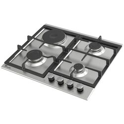 Встраиваемая комбинированная варочная панель Tornado BRD60 3G1E IX (Inox) Thumb