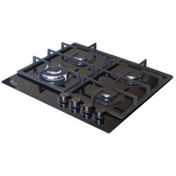 Встраиваемая варочная газовая панель Tornado H59-4006B Eco (Black) Thumb